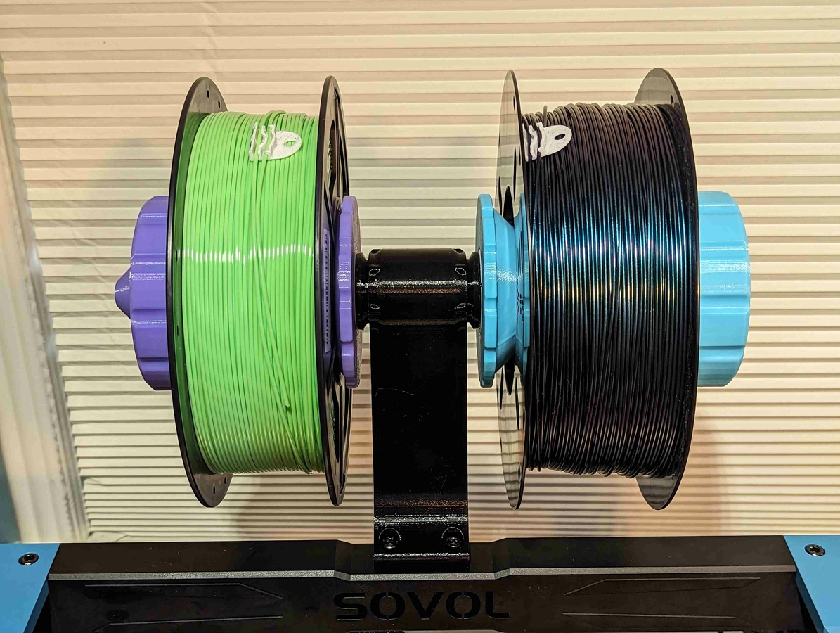 Sovol SV06 (Plus) forward-facing dual spool holder V2